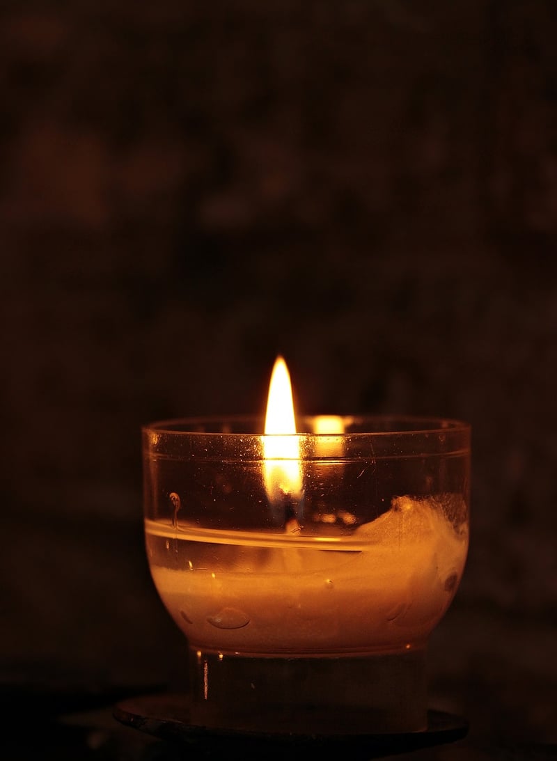 Upcycled Glass Bottle Candle Holders